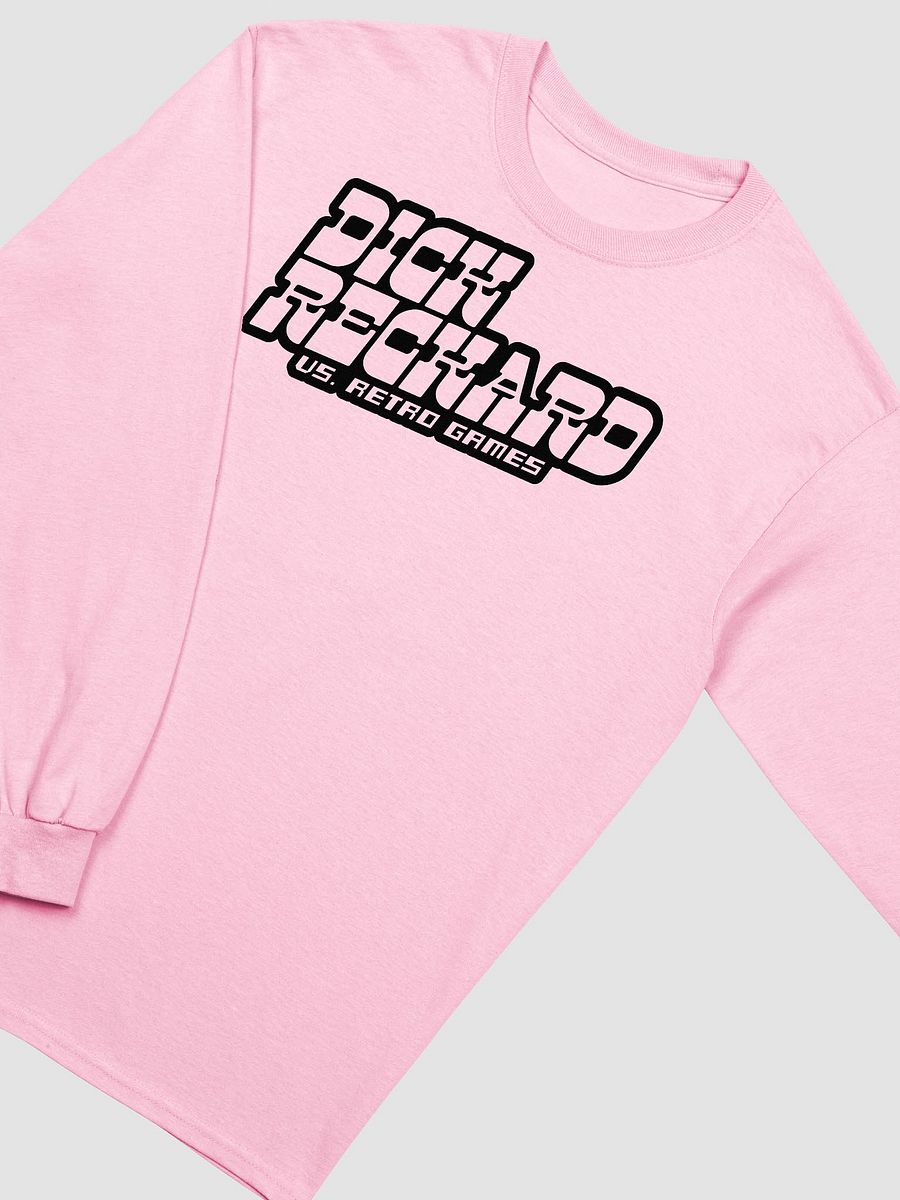 Dick Reckard vs Retro Games MonoBlack Logo Unisex Long Sleeve Shirt product image (3)