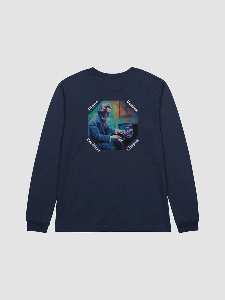 Frédéric Chopin [Playing Piano] - Piano Genius | Longsleeve (Backprint) product image (2)