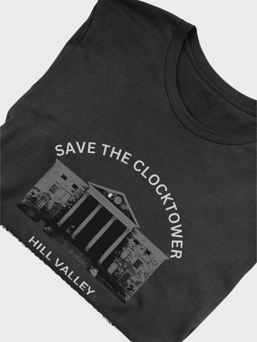 Save the Clocktower: Hill Valley Preservation Society T-Shirt product image (5)