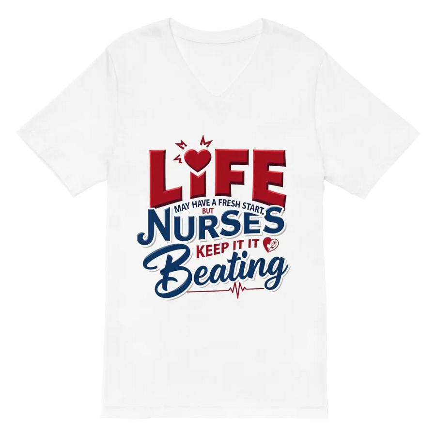 Heartfelt Nurse V-Neck Tee product image (2)