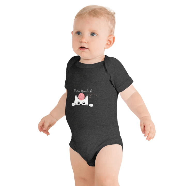 Just in Meow Baby One Piece! product image (2)