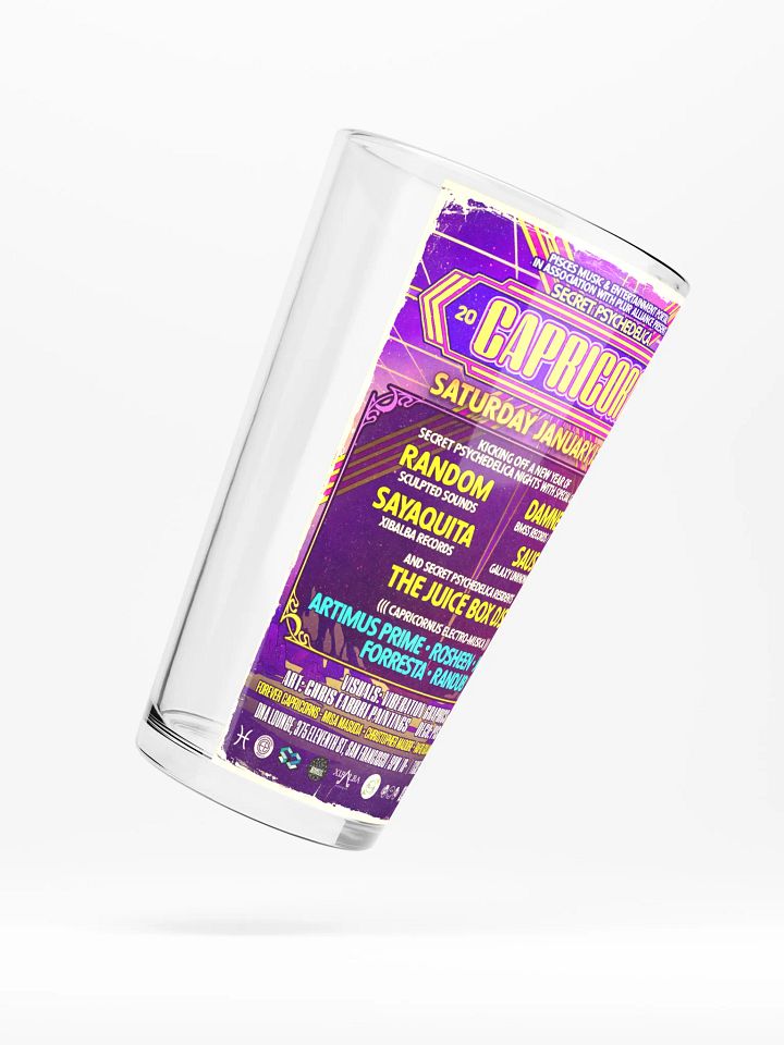 Capricorn 2024 Shaker Pint Glass product image (2)
