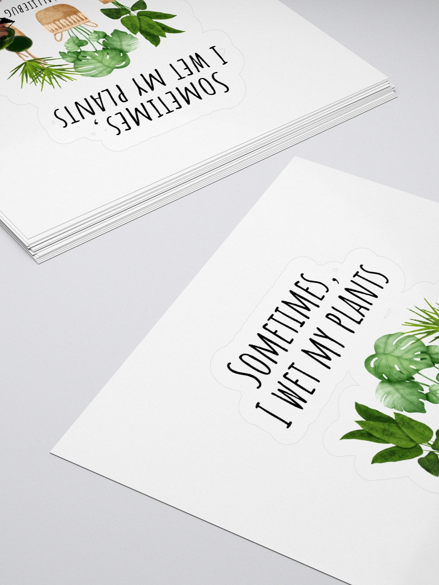 I Wet My Plants Sticker product image (12)