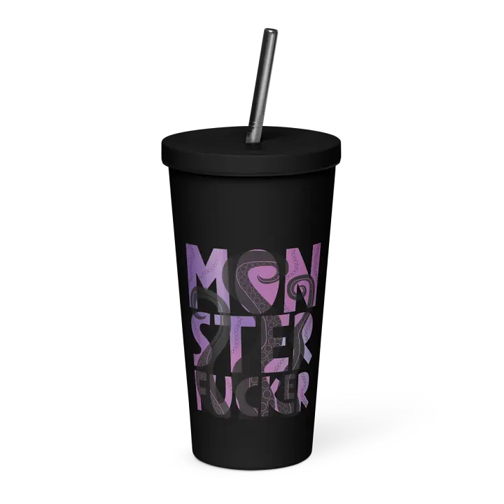 Monster F*cker Insulated Tumbler (Mauve) product image (1)
