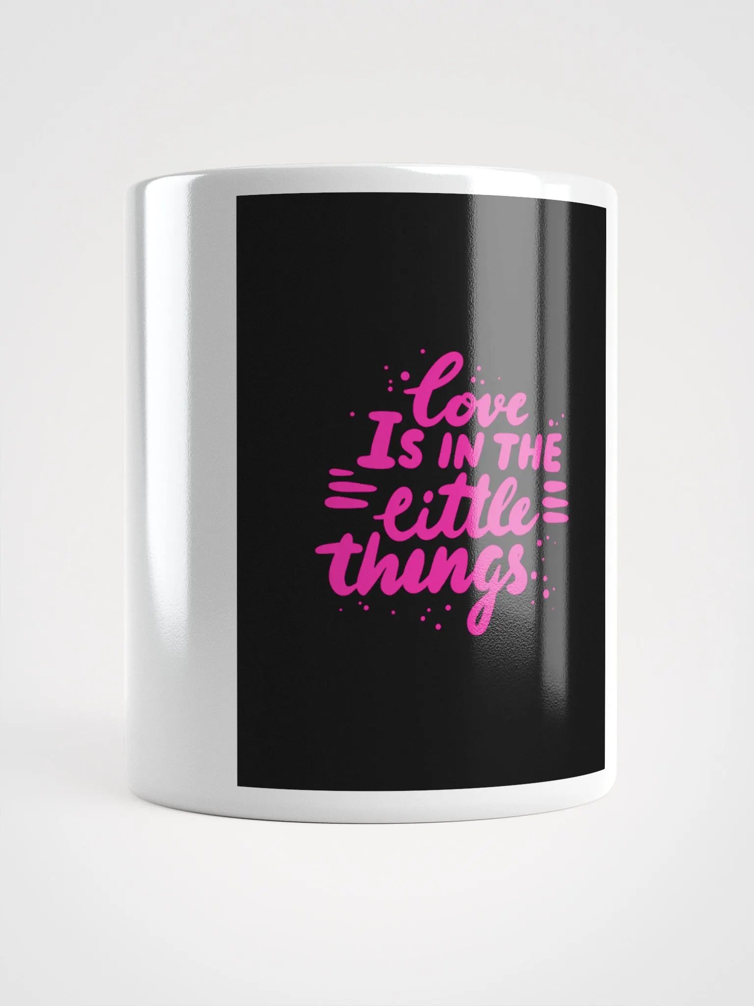 Love is in the Little Things Mug- White Mug product image (1)