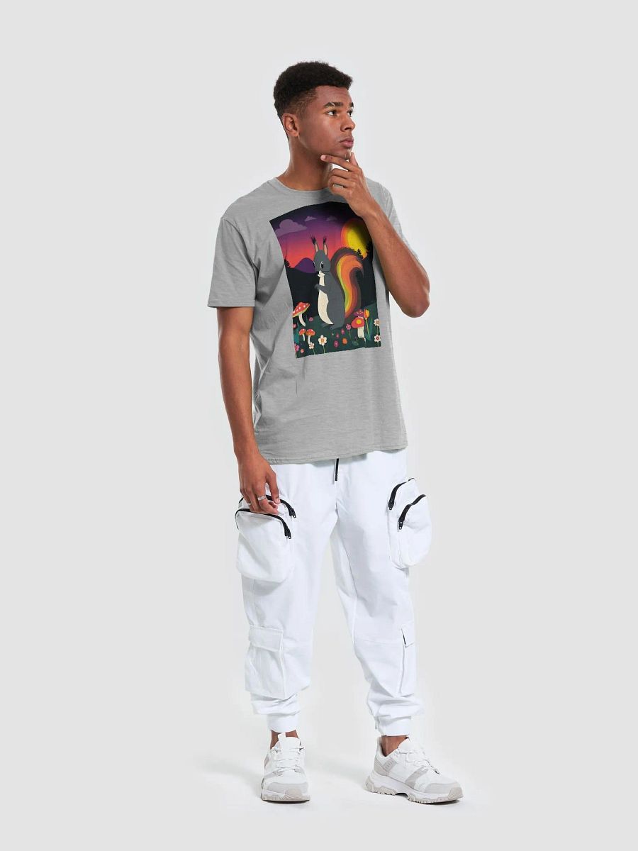 Sunset Squirrel Unisex Tee product image (5)