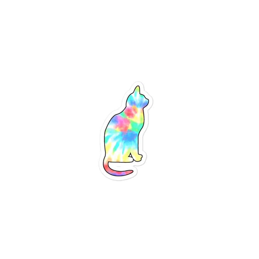 Tie Dye Cat product image (1)