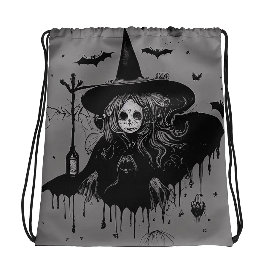 Shadowy Sorcery Drawstring Bag product image (1)