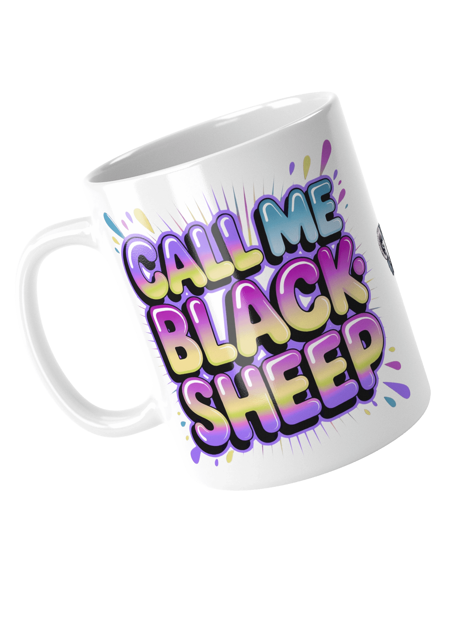 Dreamy CallMeBlackSheep White Glossy Mug product image (11)
