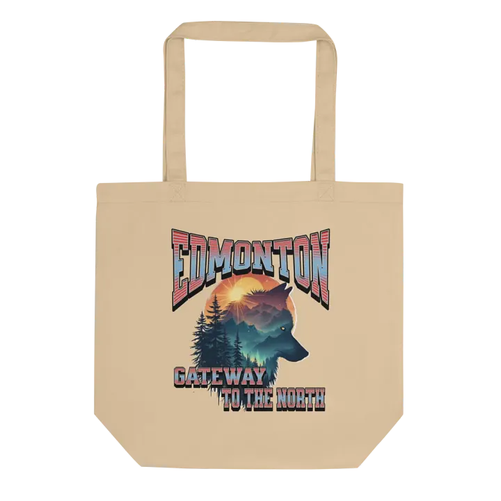 Edmonton Gateway To The North Wolf Wilderness Spirit Eco Tote product image (1)