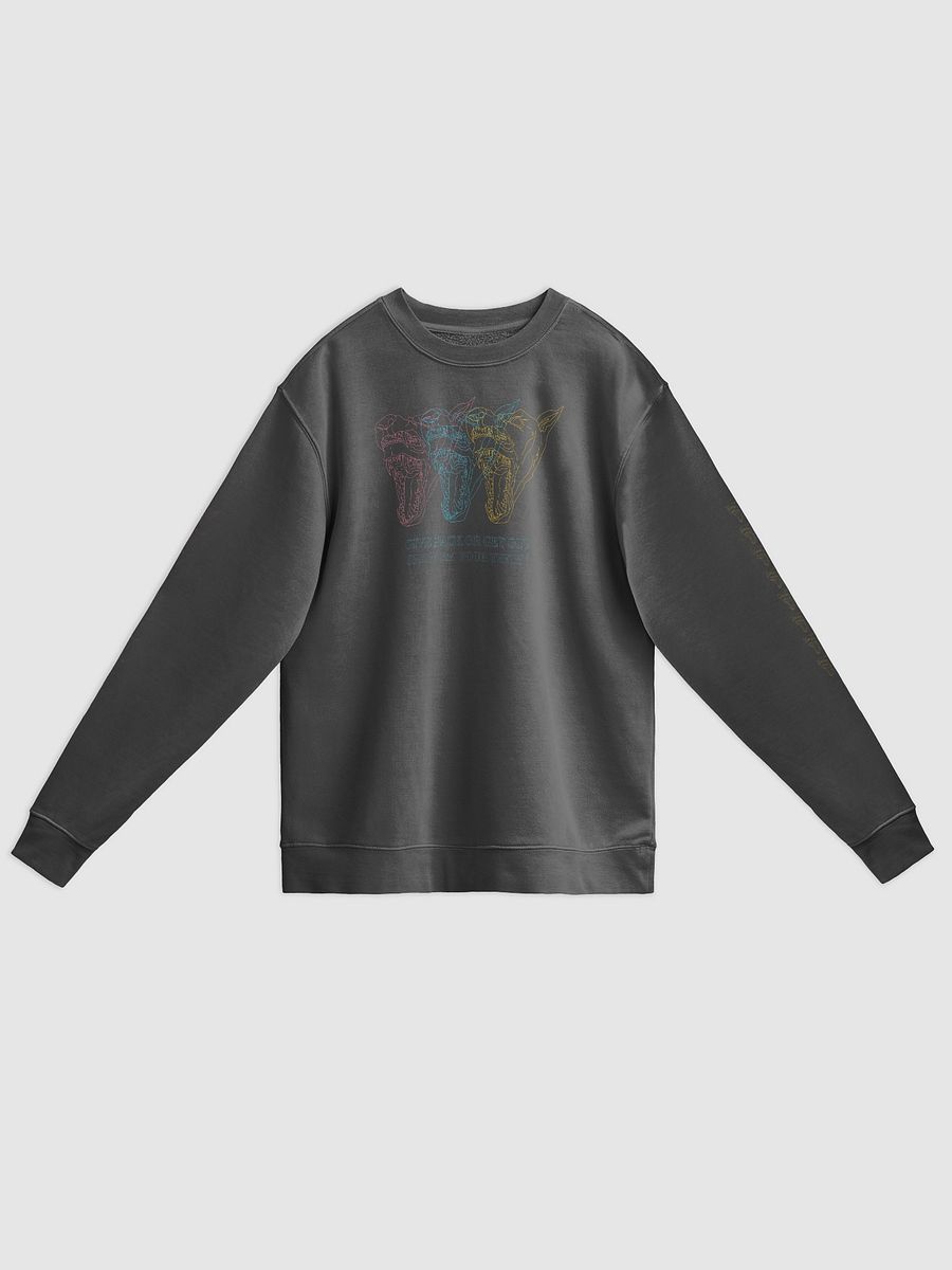 Sharp Teeth, Sharp Words crewneck product image (3)