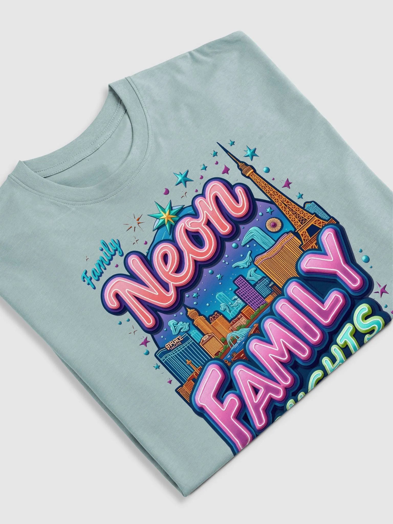 Neon Nights Las Vegas Men's Tee product image (32)