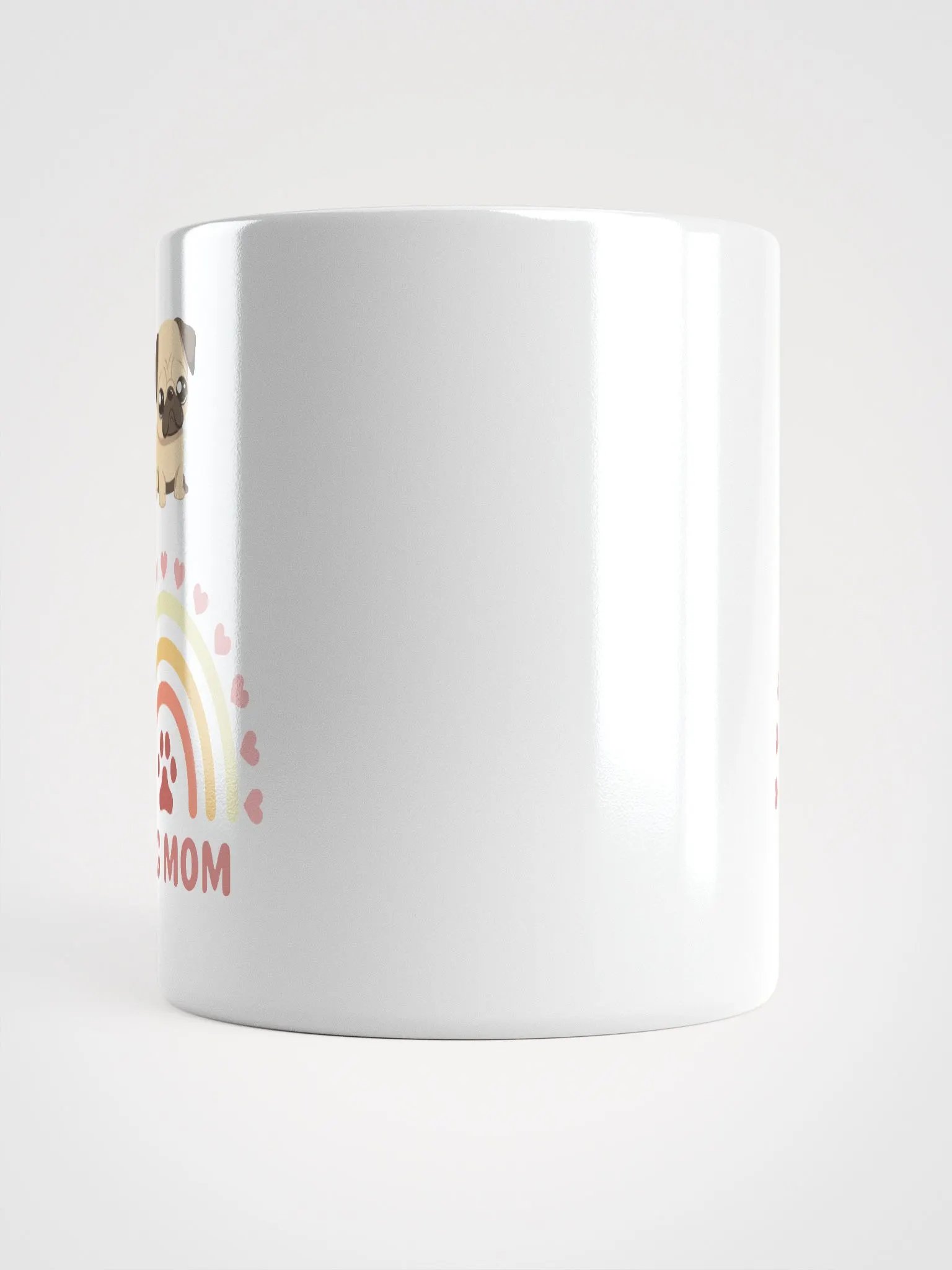 Rainbow Pug Dog Mom Mug product image (5)