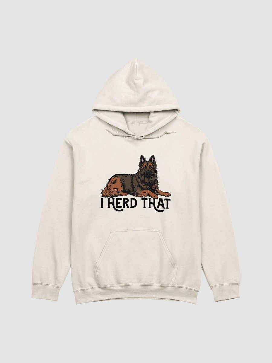 I Herd That Belgian Tervuren Hooded Sweatshirt | Funny Hoodie for Herding Dog Owners product image (18)