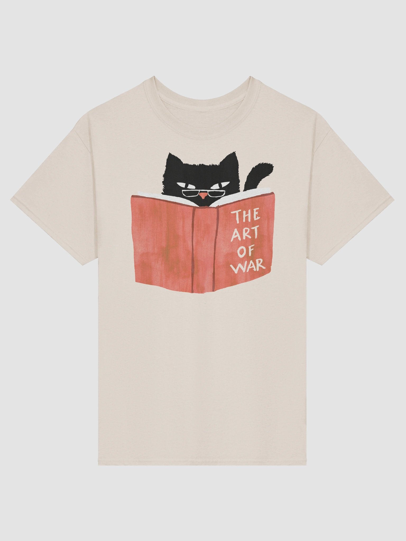 Diabolic cat graphic t-shirt product image (85)