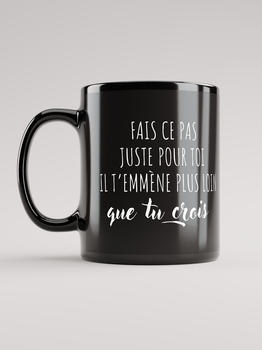 Mug Noir - Fais ce pas - Cadeau citation positive product image (4)