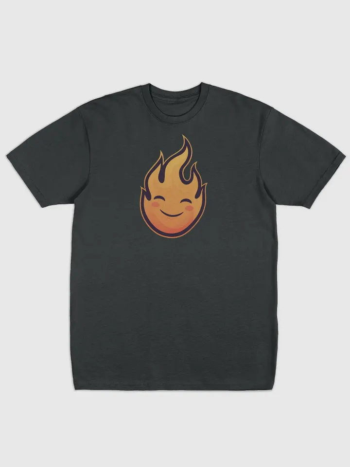 Smiling Flame Cartoon Men's Tee product image (1)