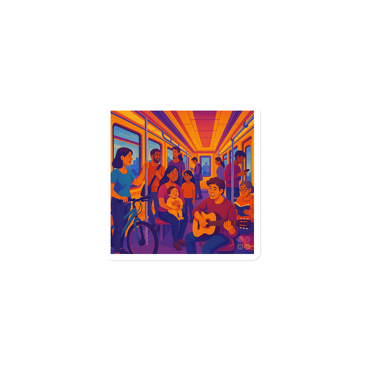 Track 3 – Viaje del Metro | Vinyl Magnet product image (1)