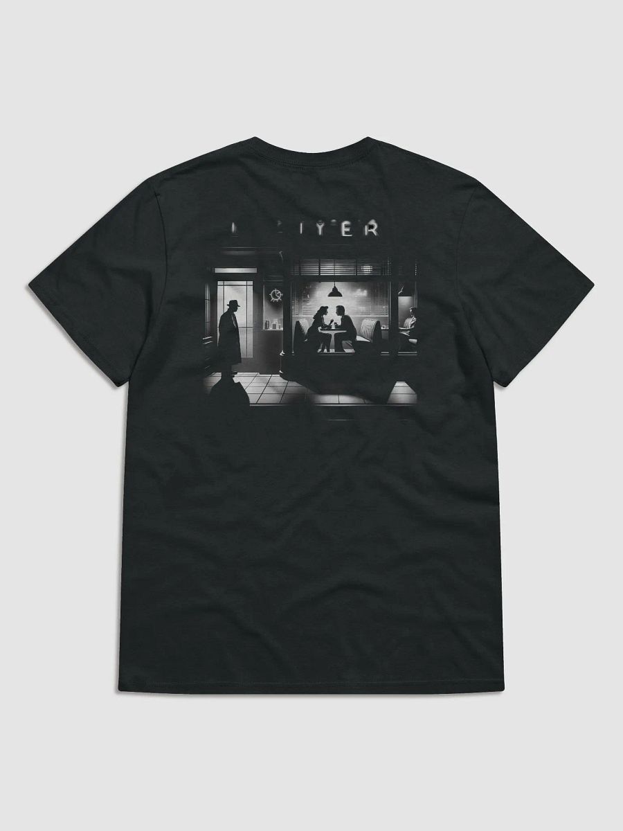 Diner Enigma: Noir Scene with a Side of Mystery (Womens Tee) product image (1)