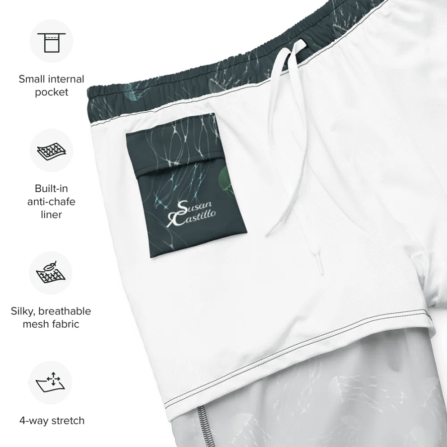 Jellies Everywhere Swim Trunks product image (3)