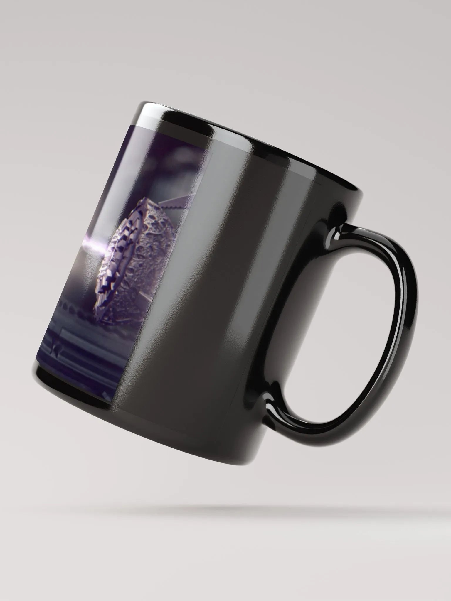 Major Pain-OG Black Glossy Mug - B product image (3)