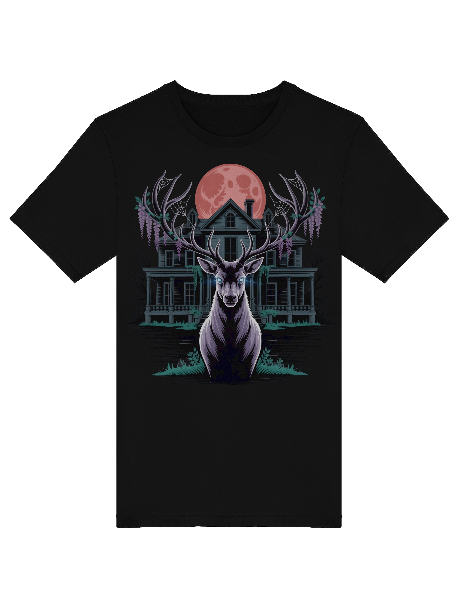 Mystical Antler Mansion T-Shirt product image (9)