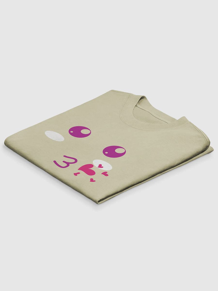 Flying Kiss Smiley Oversized T-Shirt by AS Colour 5082 | Premium Faded Tee for Casual Style product image (4)