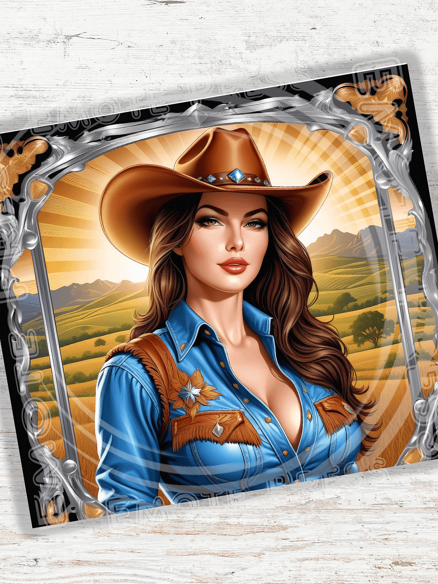 Beautiful Cowgirl 20 oz Stainless Steel Tumbler - V2 product image (2)