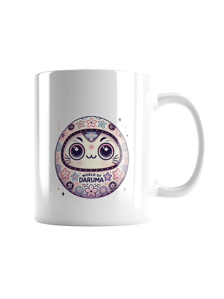 World of Daruma White Glossy Mug product image (1)