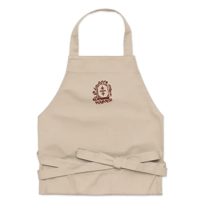 Knotted Charm Book Apron - Embroidered product image (2)