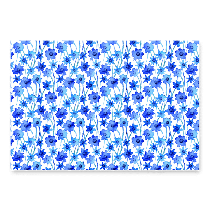 Blue Borage Paper Sheets product image (1)