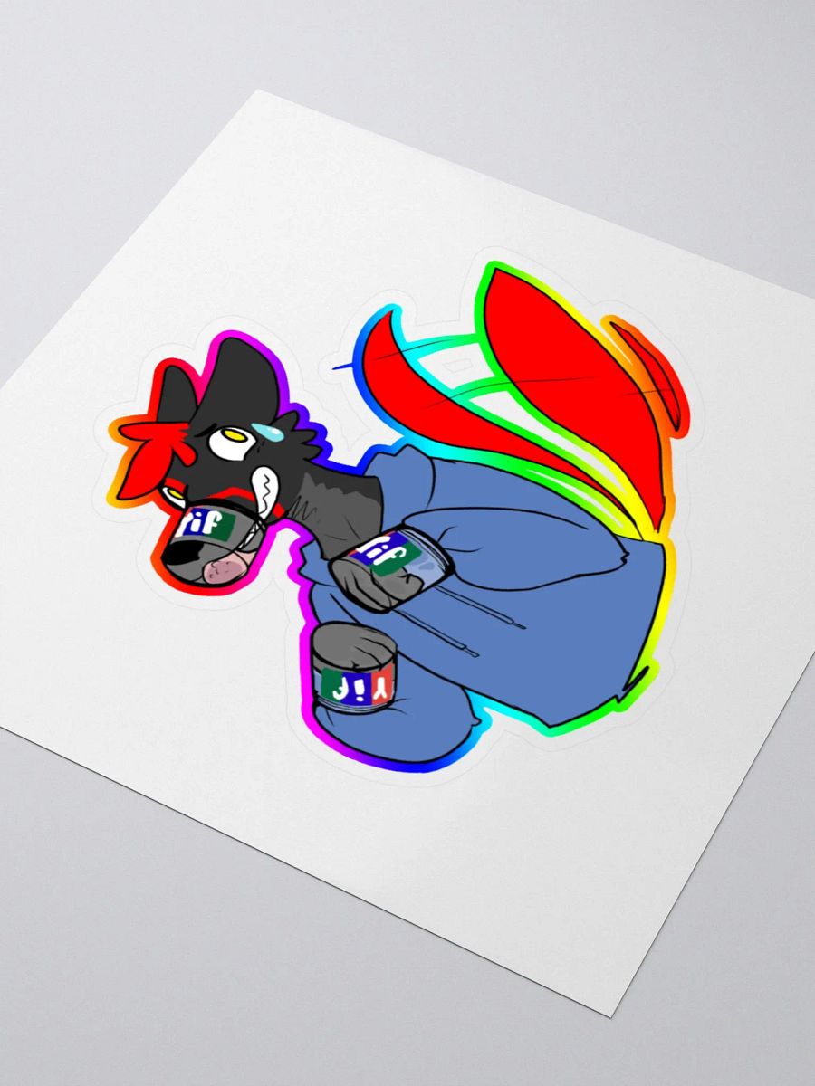 Stuck in the peanut butter Sticker product image (11)
