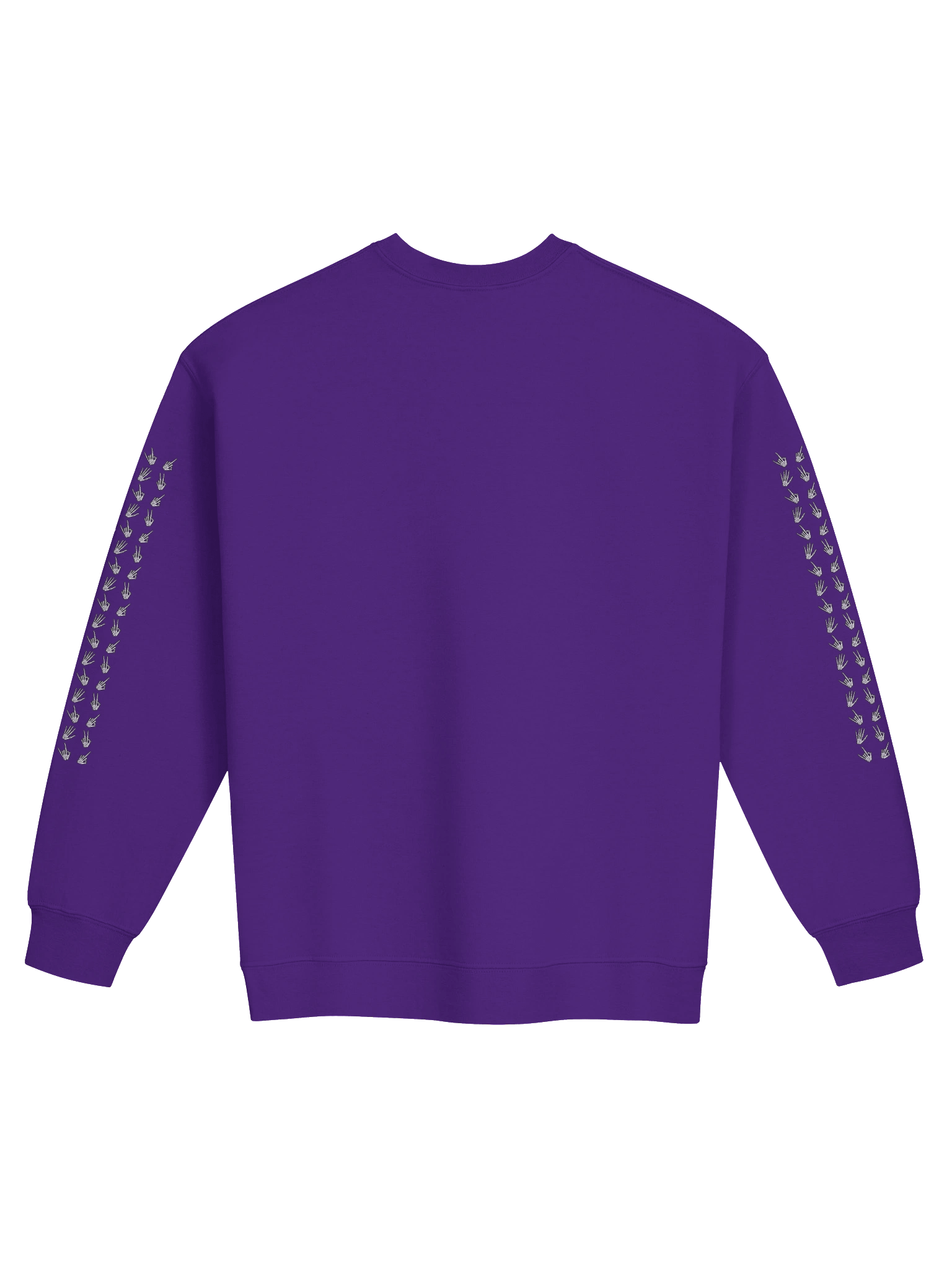 Serving bone zone alt art sleeve print sweatshirt product image (26)