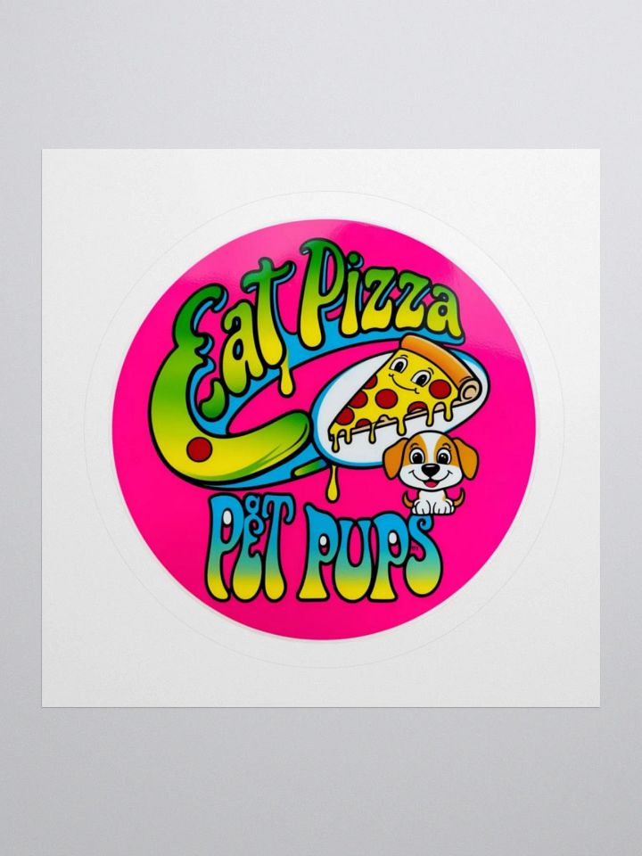 Pizza Pup Love Sticker product image (2)