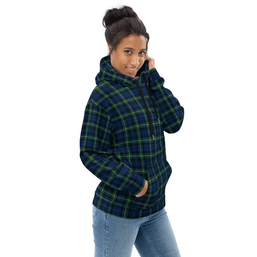 Gordon Clan Tartan Hoodie product image (1)