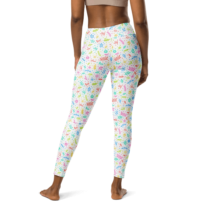 Bloom Bliss High-Waist Leggings - Floral Fantasy product image (2)