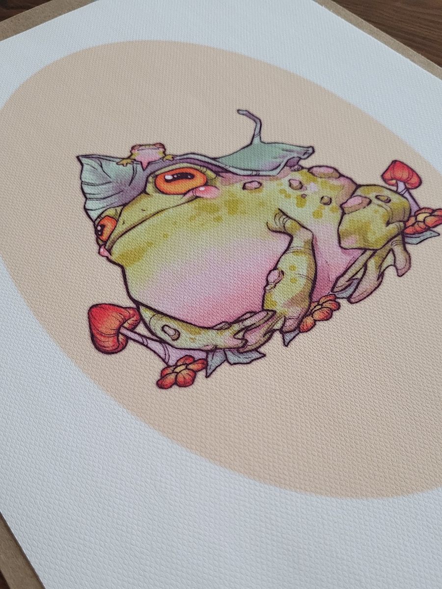 Toad and Baby Canvas Print product image (2)