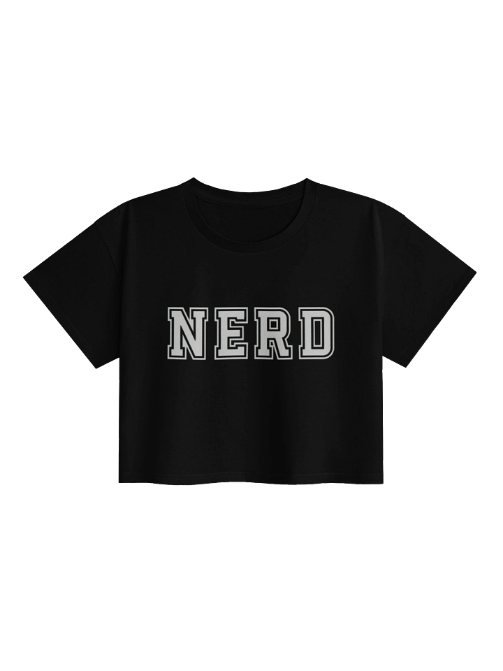NERD Crop Top - Dark product image (1)