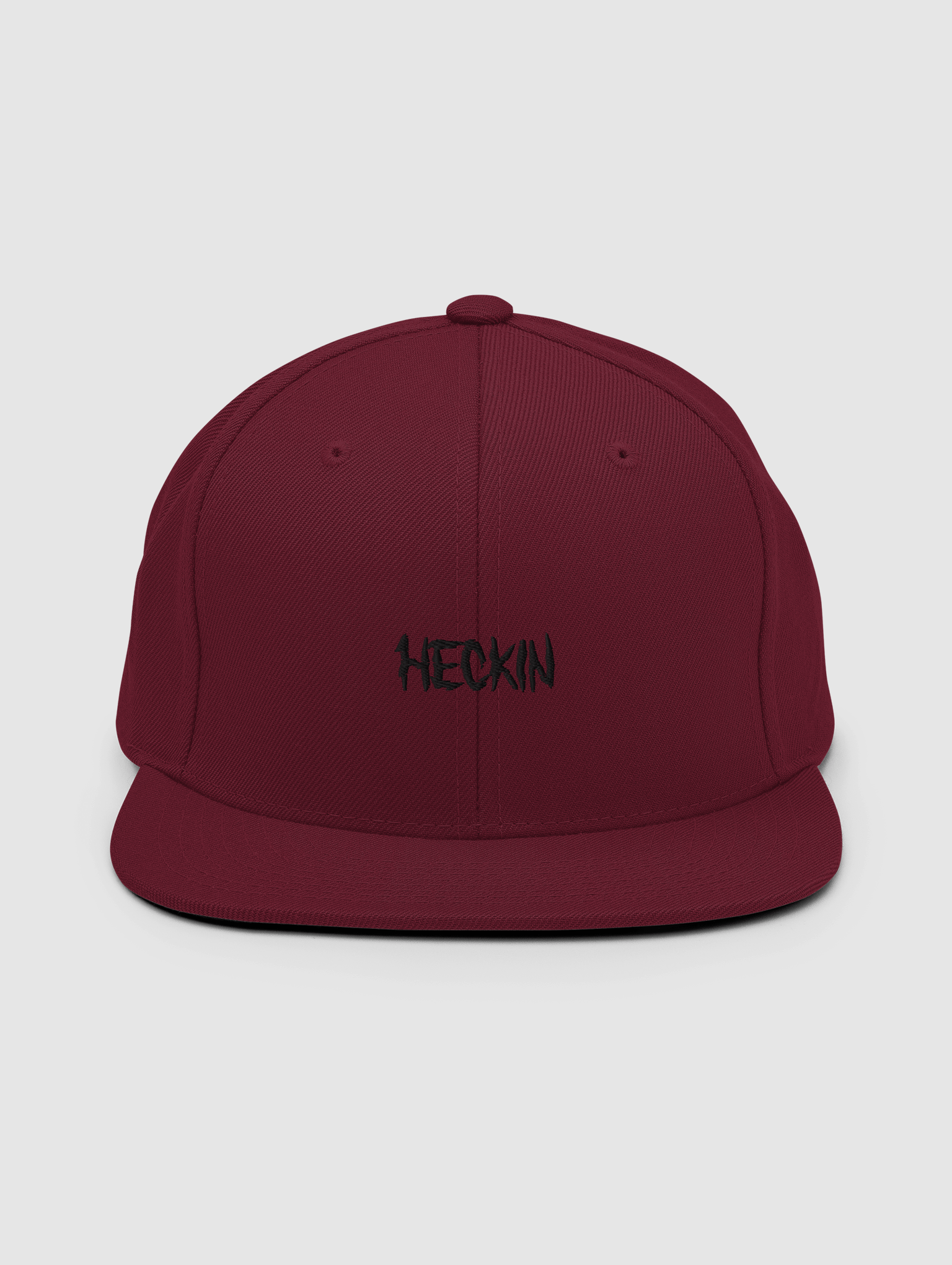 Snapback Hat (Black Heckin) product image (1)
