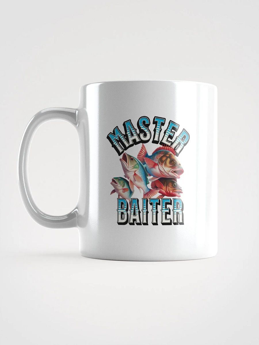 Master Baiter Fishing White Glossy Mug product image (1)