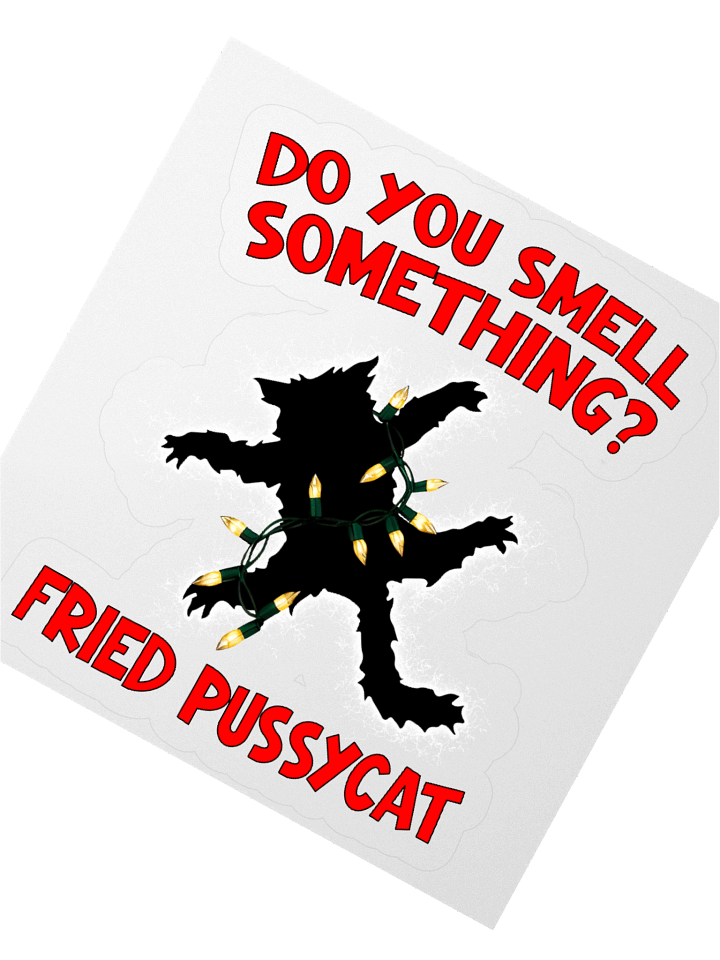 Fried Pussycat Sticker product image (6)