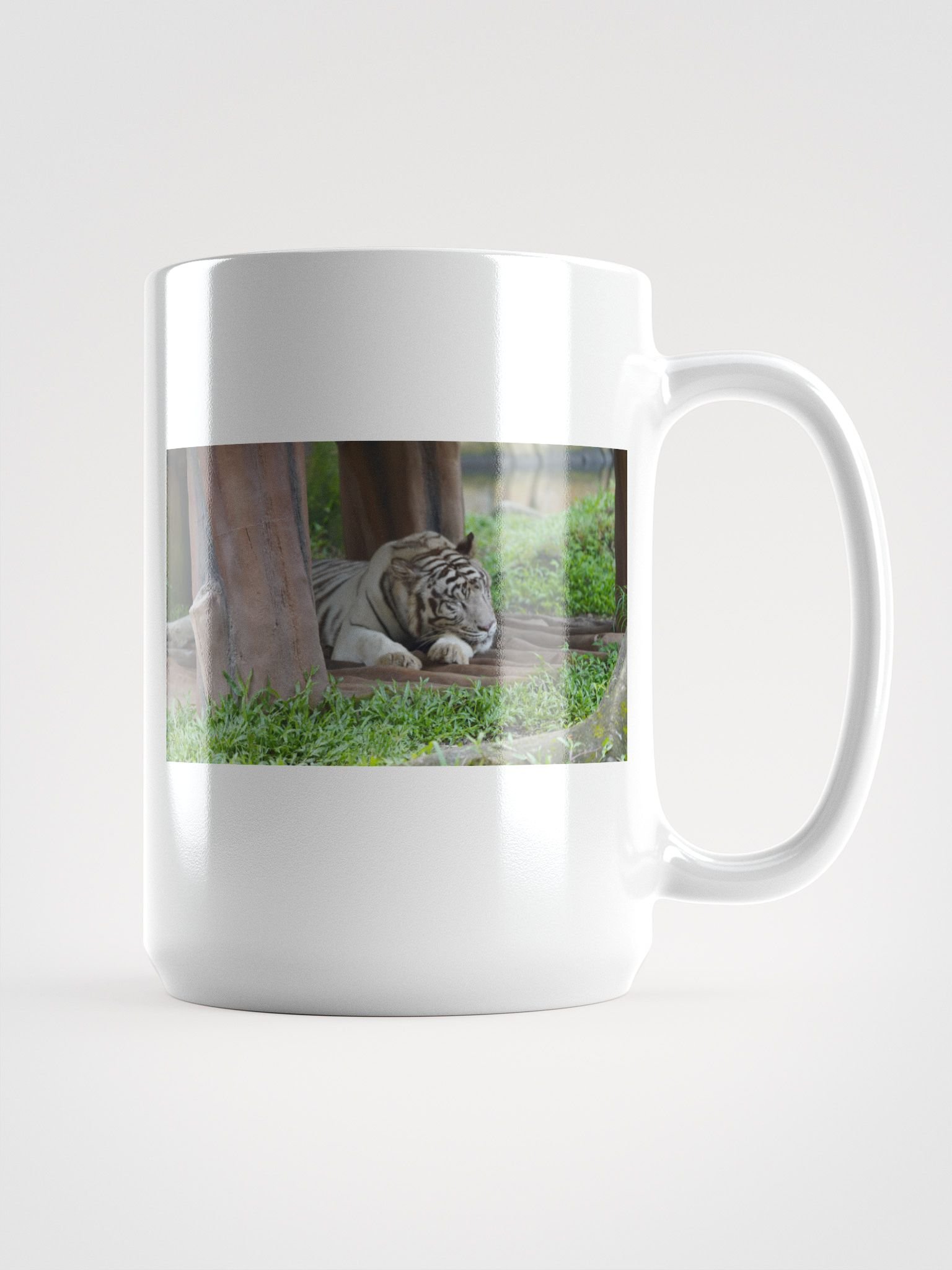 Dreaming Tiger Glossy Mug product image (1)