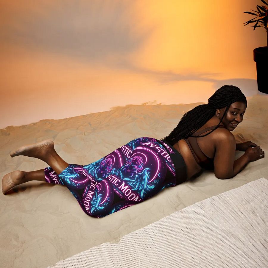 Mystic Moon Goddess Yoga Capris product image (9)