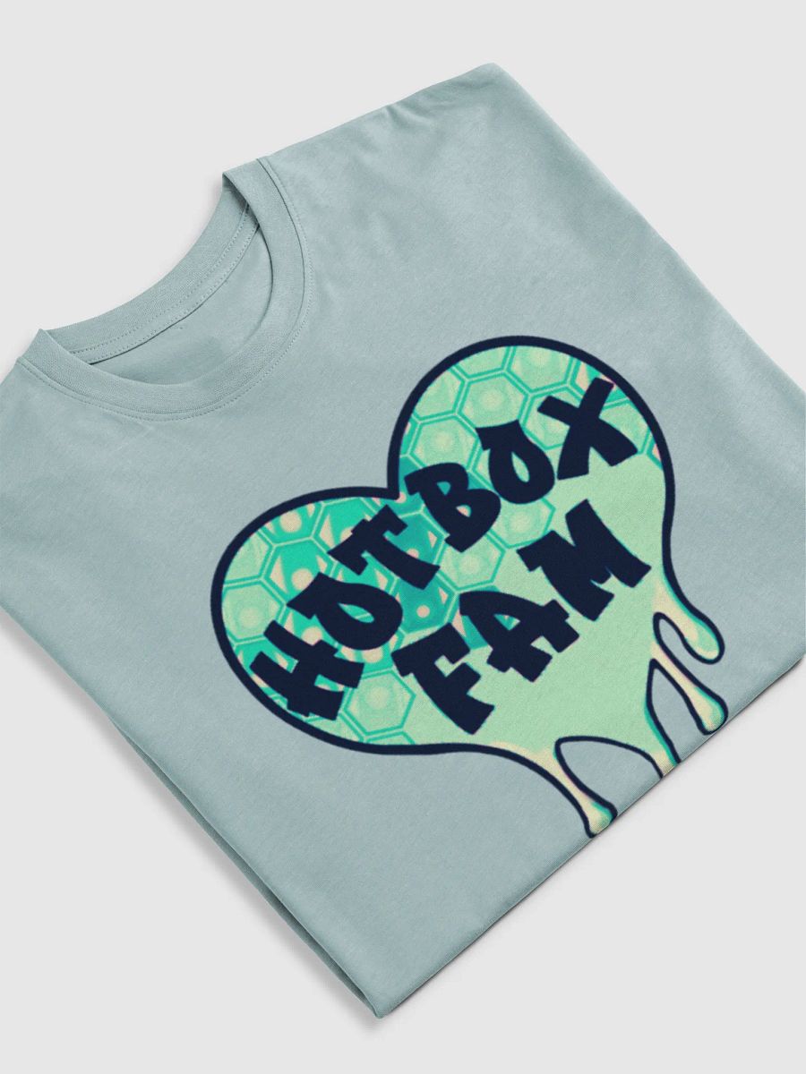 UNISEX HOT BOX FAM MINT GREEN HONEY COMB LOGO TEE product image (31)