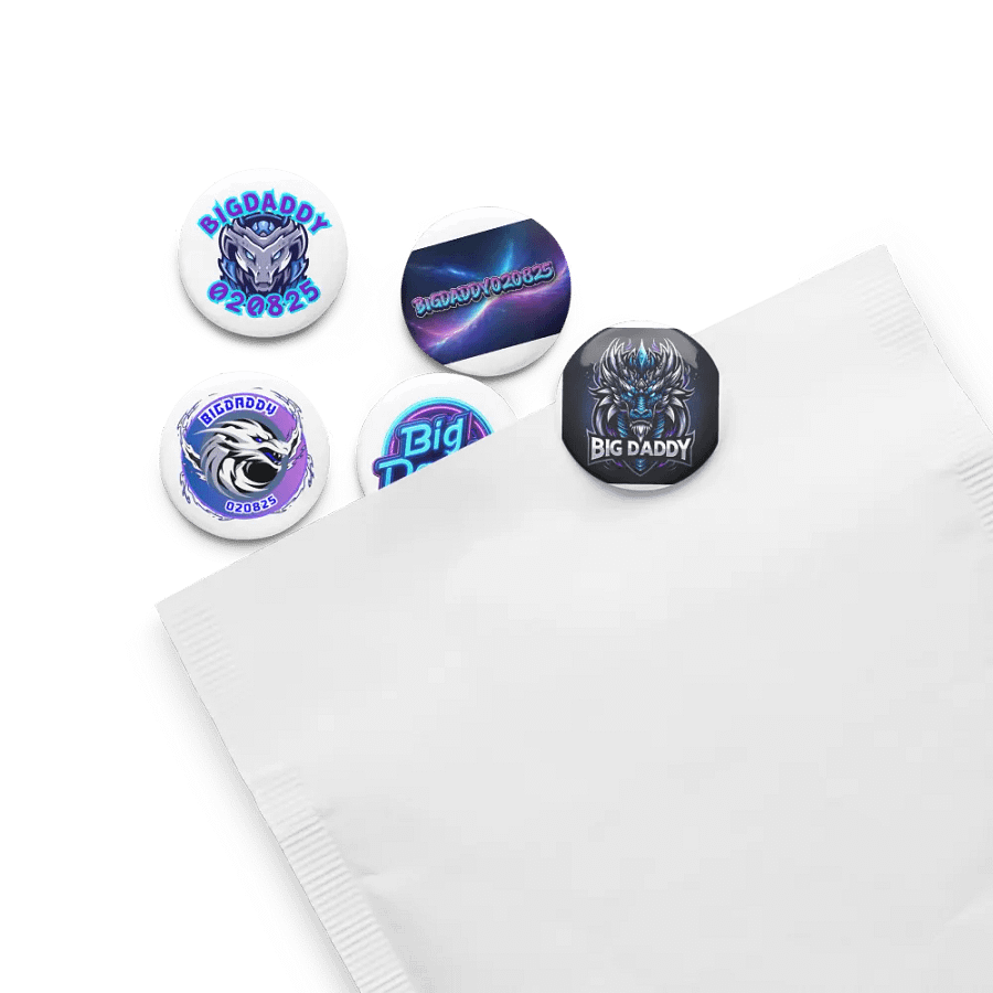 bigdaddy pins (assorted) product image (13)