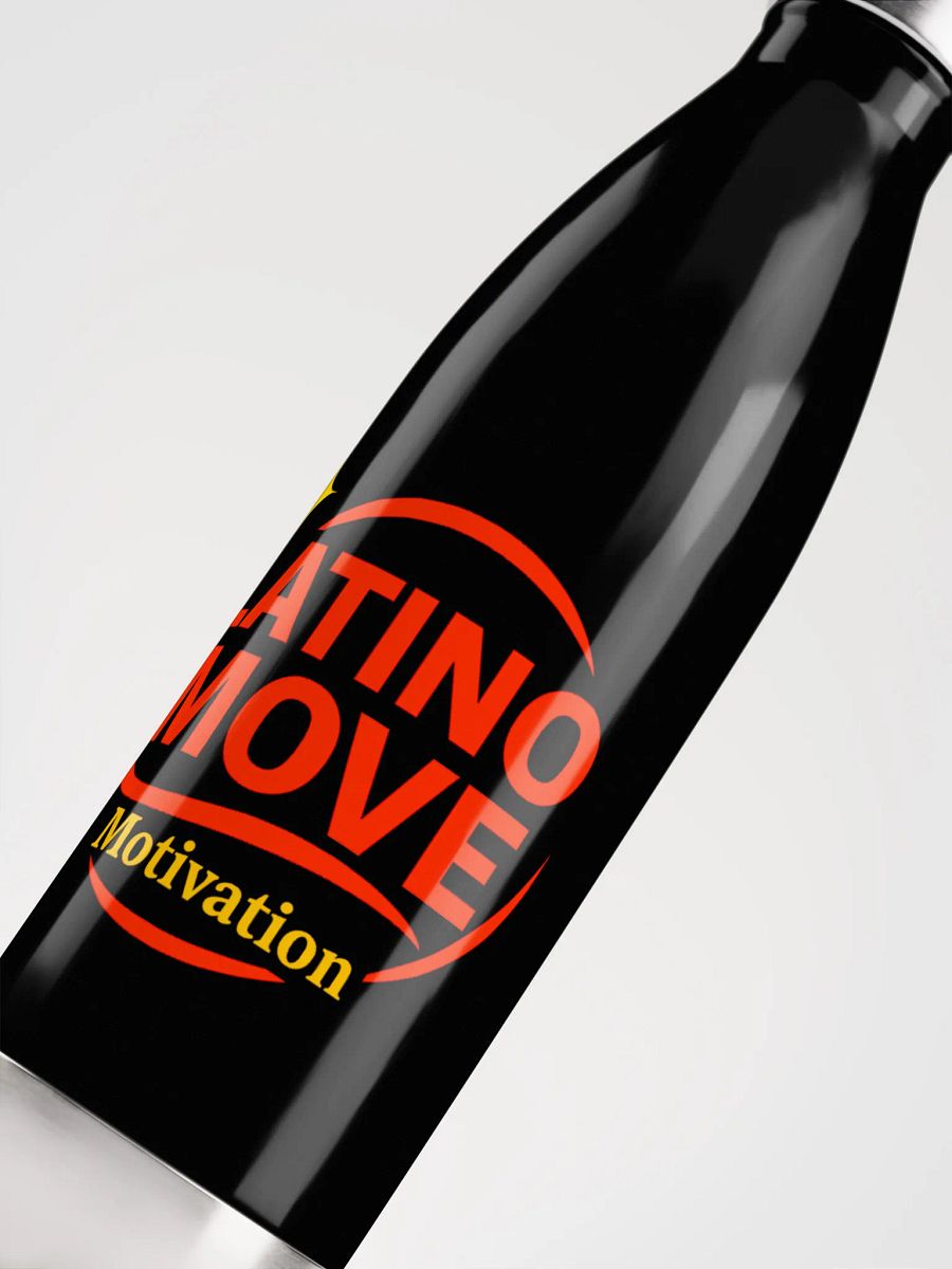 Latino Move Water Bottle Black product image (5)