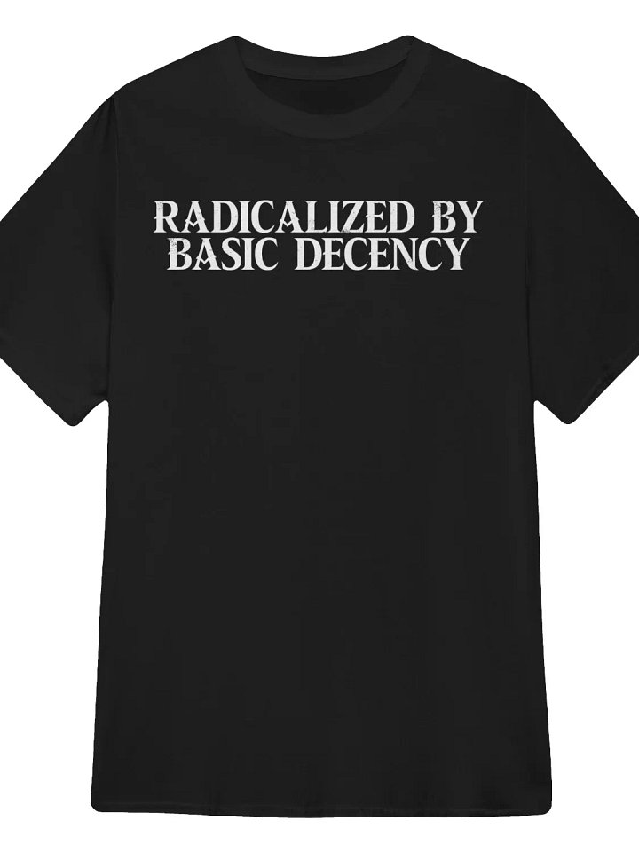 Radicalized by Basic Decency T-Shirt product image (1)
