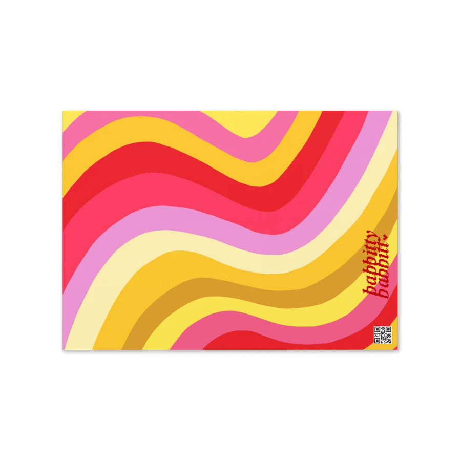 I Love You So Much retro portrait greeting card product image (5)