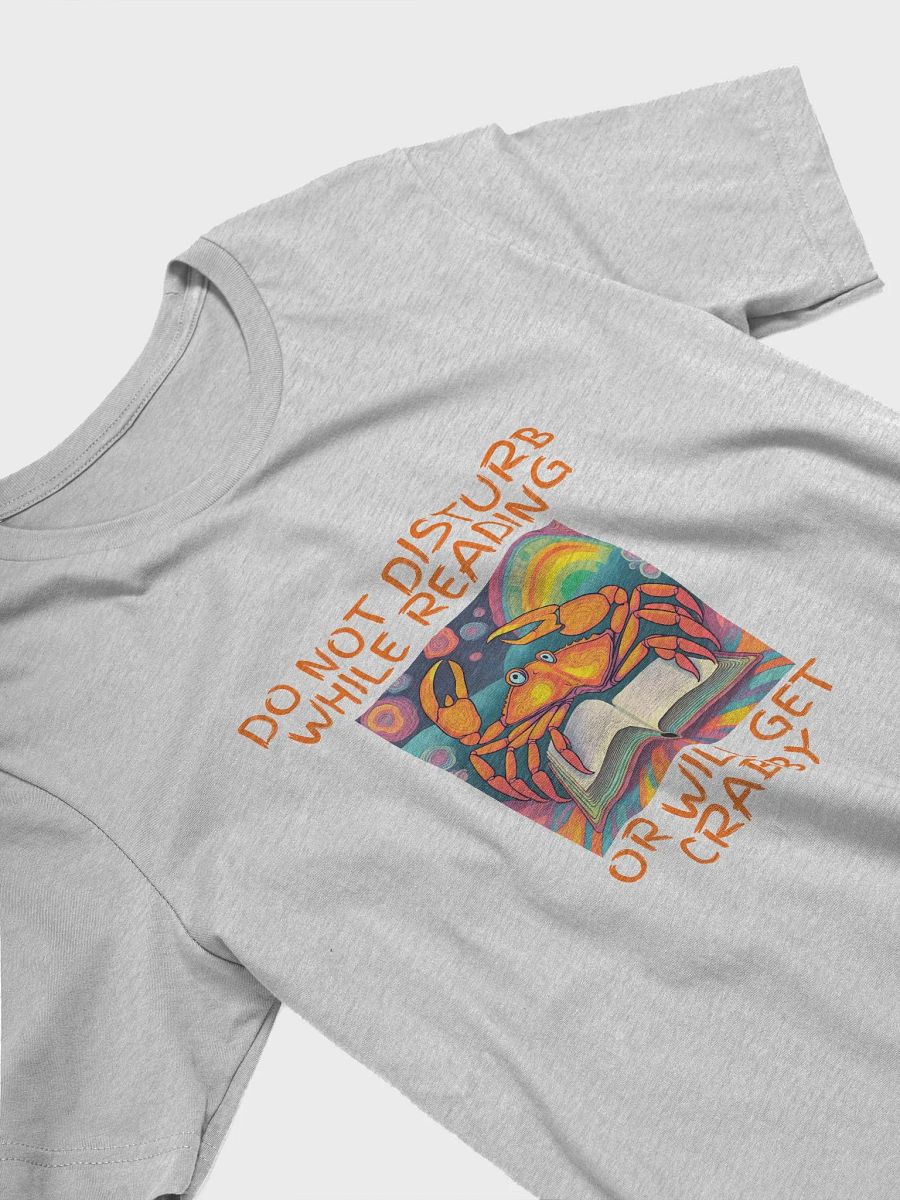 Do Not Disturb While Reading Crab T-shirt product image (27)