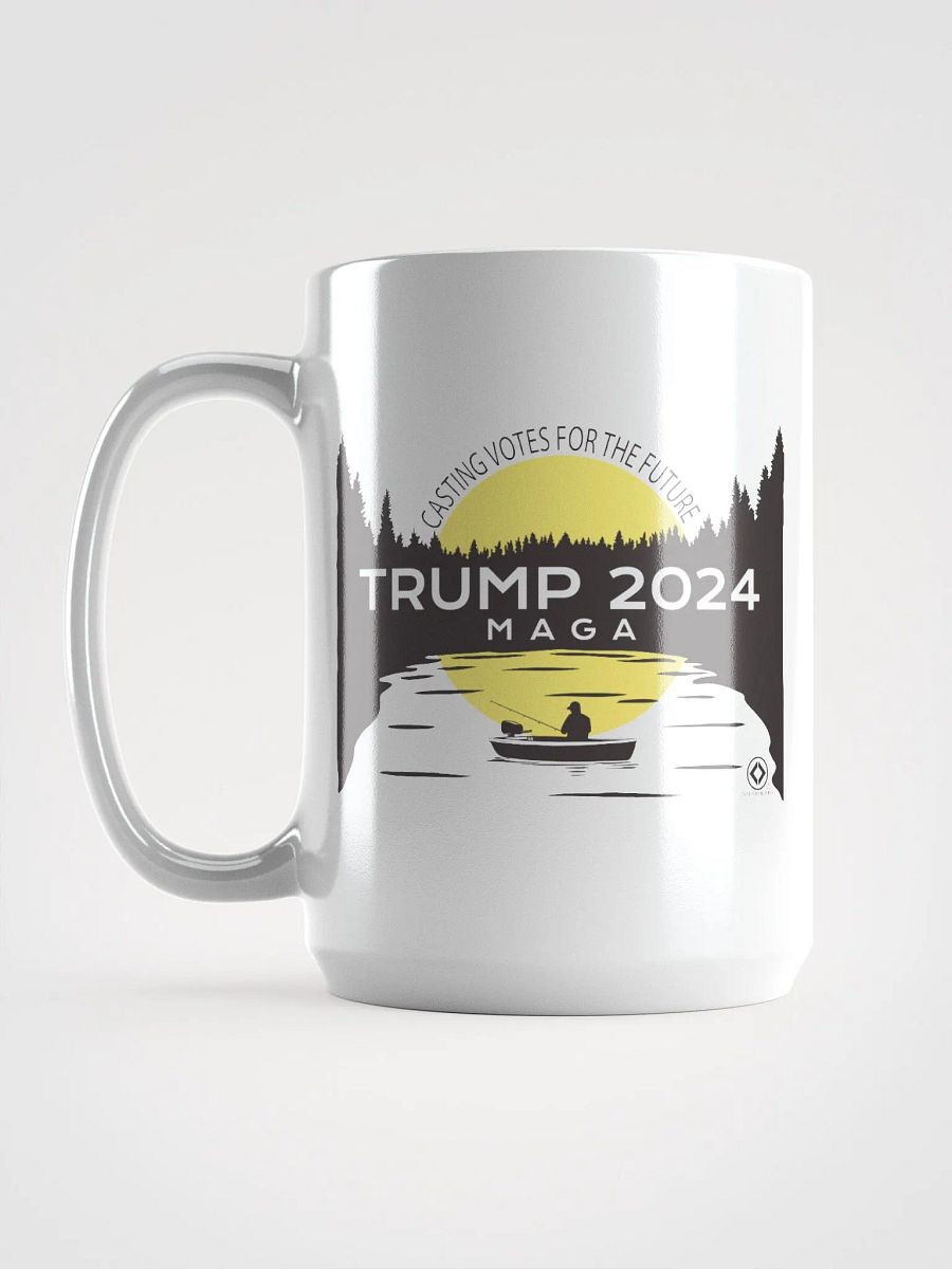 Trump 2024 Fishing Sunset Coffee Mug product image (6)